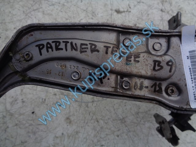 páka ručnej brzdy na peugeot partne III, 9680766377